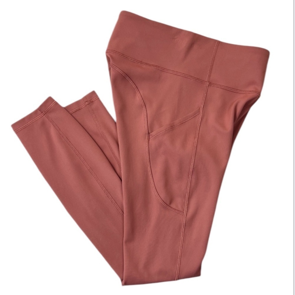 Lululemon Train High Rise Tight 25” Legging Terracotta Training Running Gym - Picture 6 of 10